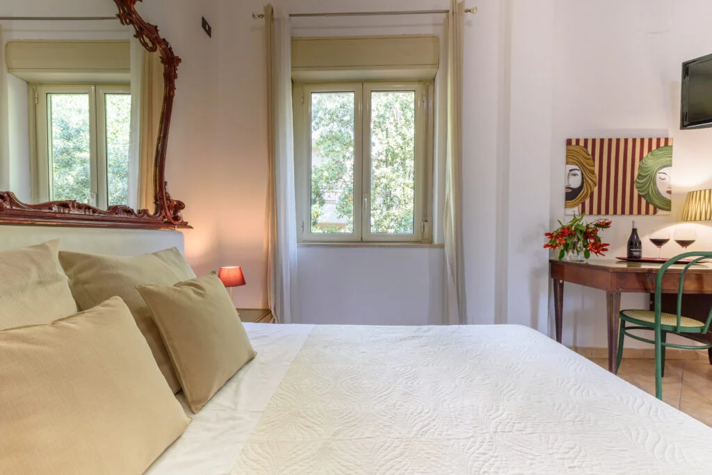 Camera 2 di Villa Megna, villa con piscina a Palermo (Sferracavallo) — foto 9